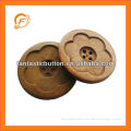 wooden button for decoration